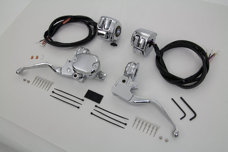 Handlebar Control Kit with Switches Chrome 2007 / 2013 XL