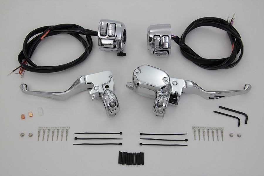 Handlebar Control Kit with Switches Chrome 2007 / 2013 XL