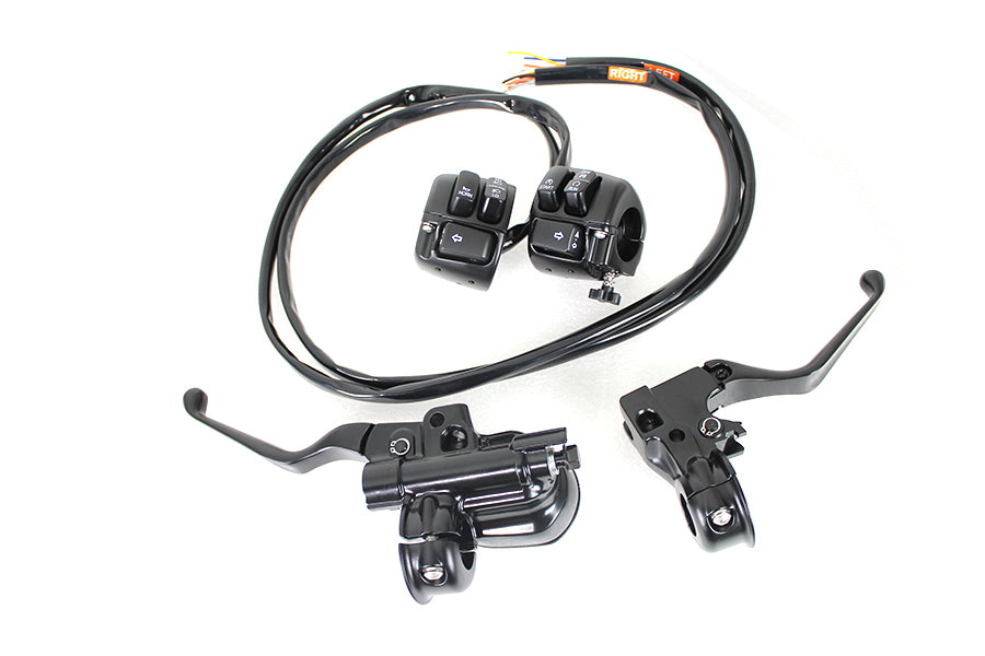 Handlebar Control Kit with Switches Black 2007 / 2013 XL