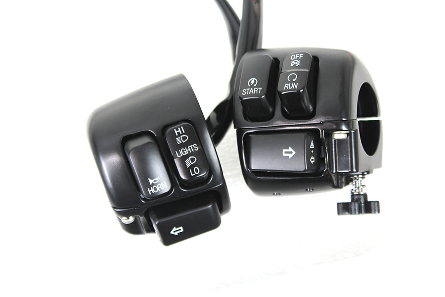 Handlebar Control Kit with Switches Black 2007 / 2013 XL