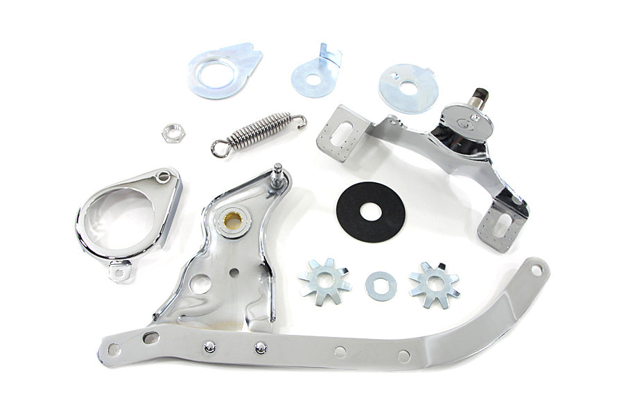 Chrome Foot Clutch Control Assembly 1936 / 1952 W 1936 / 1973 G