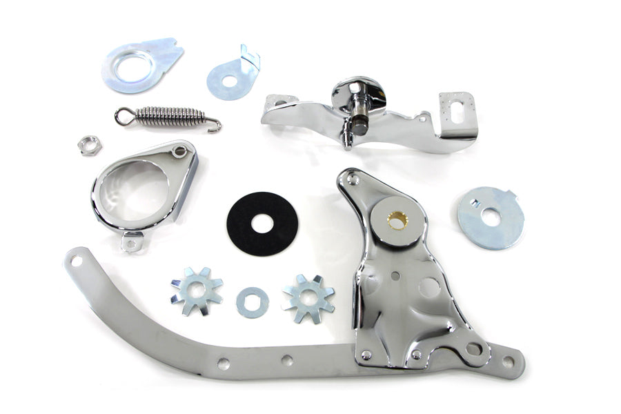 Chrome Foot Clutch Control Assembly 1936 / 1952 W 1936 / 1973 G