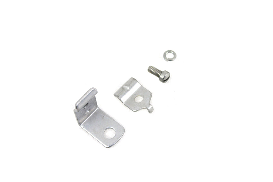 Cadmium Plated Clutch Cable Bracket 1952 / 1970 K early1952 / 1970 KH early1952 / 1970 XL early1952 / 1970 XLH early1952 / 1970 XLCH early
