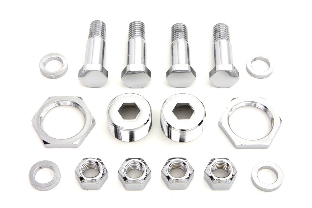 Chrome Rocker Bolt Kit 1997 / UP FLSTS