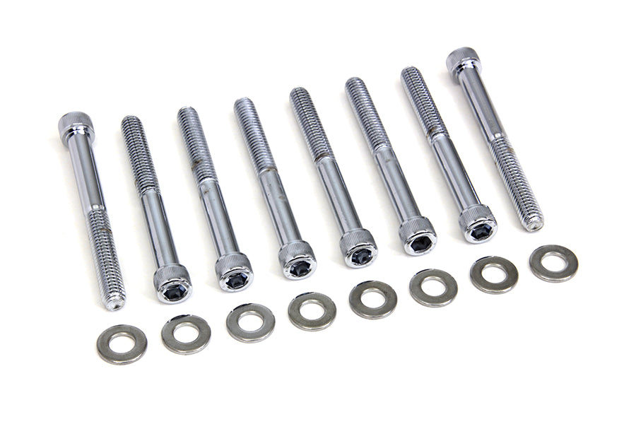 Chrome Engine Case Allen Type Screw Kit 2004 / UP XL