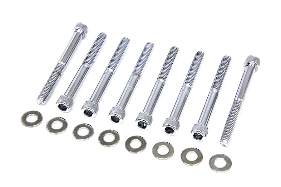 Chrome Engine Case Allen Type Screw Kit 2004 / UP XL