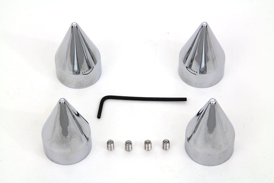 Cylinder Head Bolt Cover Set Pike Type 1999 / 2017 FLST 1985 / 2003 XL 1999 / 2017 FXST 1999 / 2017 FLT 1986 / 1994 FXR 1999 / 2017 FXD