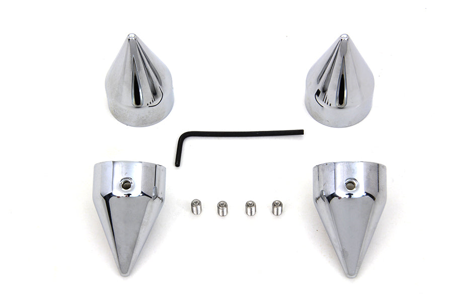 Cylinder Head Bolt Cover Set Pike Type 1999 / 2017 FLST 1985 / 2003 XL 1999 / 2017 FXST 1999 / 2017 FLT 1986 / 1994 FXR 1999 / 2017 FXD