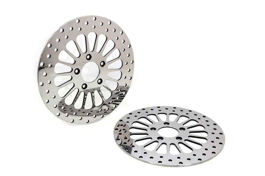 11-1/2" Wyatt Gatling Front Brake Disc Set 18 Spoke Style 2000 / 2014 FXST 2000 / 2014 FLST 2000 / 2013 XL 2000 / 2005 FXD 2000 / 2007 FLT