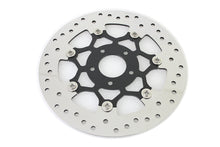 Load image into Gallery viewer, Floating Stainless Steel, Black &amp; Polished 11.8 Front Brake 2014 / 2020 XL 2015 / 2020 FLST 2015 / 2020 FXST 2015 / 2020 FLRT