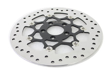 Load image into Gallery viewer, Floating Stainless Steel, Black &amp; Polished 11.8 Front Brake 2014 / 2020 XL 2015 / 2020 FLST 2015 / 2020 FXST 2015 / 2020 FLRT