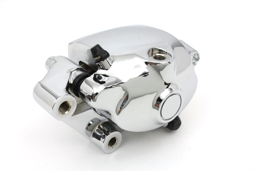 Chrome 4 Piston Front Brake Caliper Left Side 2007 / 2013 XL 883C2007 / 2013 XL 883L2007 / 2013 XL 1200C2007 / 2013 XL 1200L