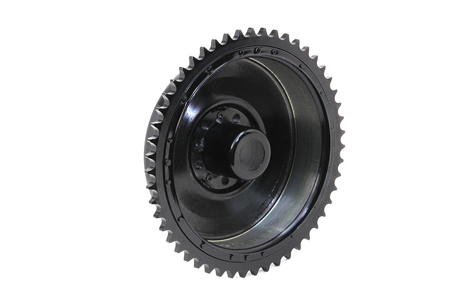 Rear Mechanical Brake Drum Black 1937 / 1948 UL 1936 / 1940 EL 1941 / 1957 FL
