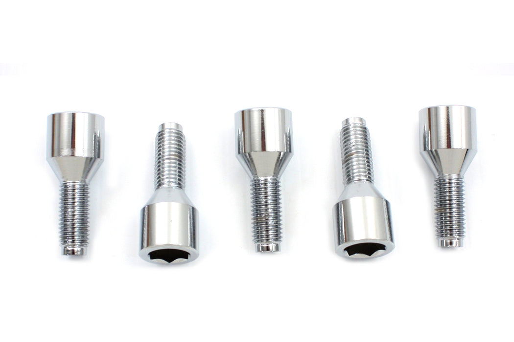 Brake Drum Wheel Lug Set Chrome 1937 / 1948 UL Front or Rear1936 / 1940 EL Front or Rear1941 / 1972 FL Front or Rear1971 / 1972 FX Rear1936 / 1952 WL Rear