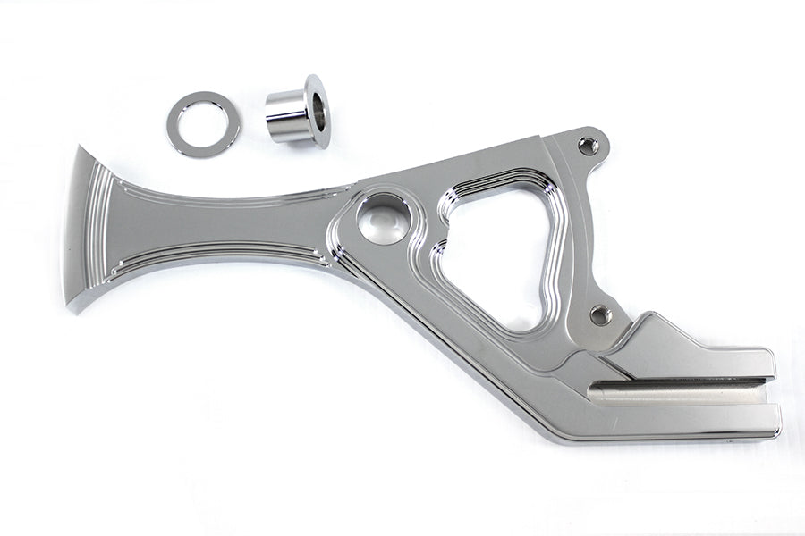 Unitized Rear Brake Caliper Bracket Right Side Chrome 1987 / 1999 FXST 1987 / 1999 FLST