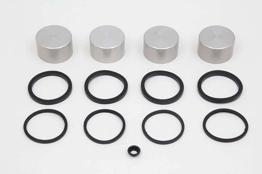 Front Caliper Piston Kit with Seals 2008 / 2014 FLT 2008 / 2014 FXST 2008 / 2014 FLST 2008 / 2017 FXD