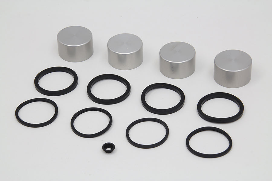 Front Caliper Piston Kit with Seals 2008 / 2014 FLT 2008 / 2014 FXST 2008 / 2014 FLST 2008 / 2017 FXD