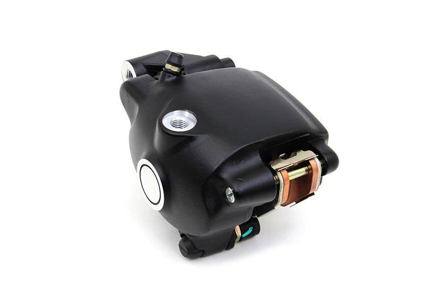 Black 4 Piston Front Left Brake Caliper 2007 / 2009 XL 883R2008 / 2009 XL 1200N2007 / 2009 XL 883N2007 / 2008 XL 1200L