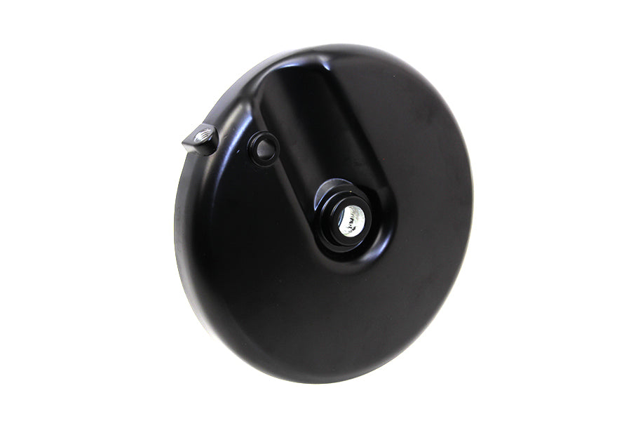 Front Brake Backing Plate Right Side Black 1969 / 1971 FL