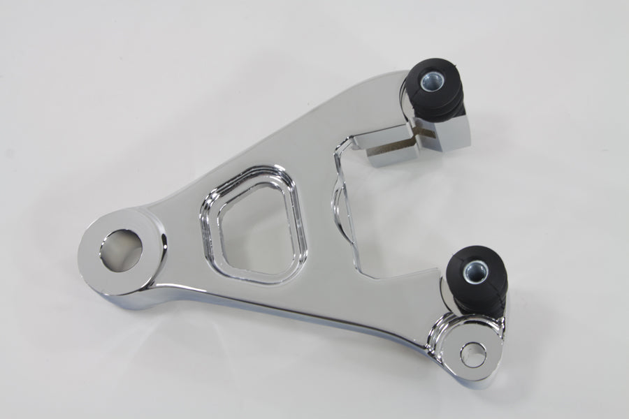 Chrome Rear Brake Caliper Bracket 1984 / 1986 FXST 1983 / 1984 FX with 11-1/2" disc"