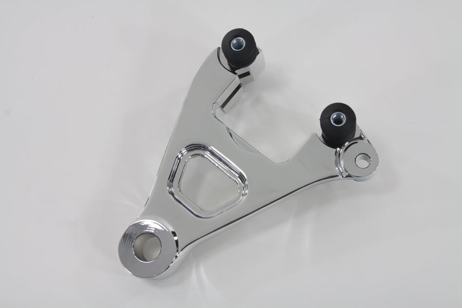 Chrome Rear Brake Caliper Bracket 1984 / 1986 FXST 1983 / 1984 FX with 11-1/2" disc"