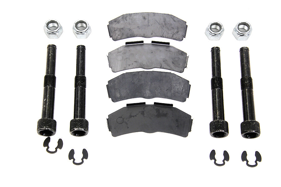 Brake Pad Hardware Kit 2009 / UP FLHTCUTG 2009 / UP FLHXXX 2009 / UP FLTTG Tri-Glide