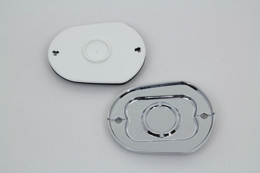 Handlebar Master Cylinder Cover Chrome 2007 / UP XL