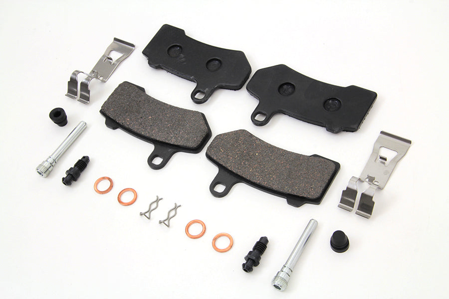 Zinc Front Brake Pad Pin Kit 2008 / UP FLHT 2008 / UP FLHR 2008 / UP FLHX 2008 / UP FLTR