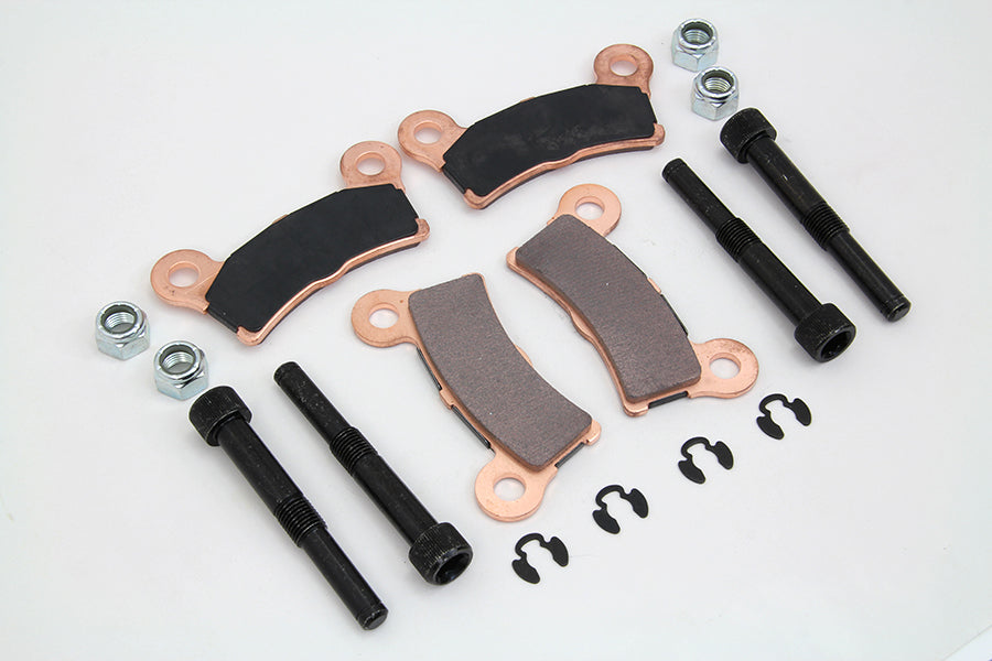 Sintered Rear Brake Pad Set 2009 / 2013 FLHTCUTG 2009 / 2013 FLHXXX 2009 / 2013 FLTTG Tri-Glide