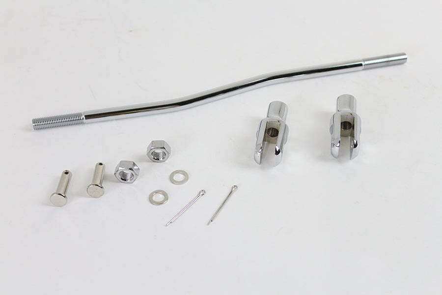 Front Mechanical Brake Rod Kit Chrome 1936 / 1952 EL 1937 / 1948 U 1941 / 1957 FL