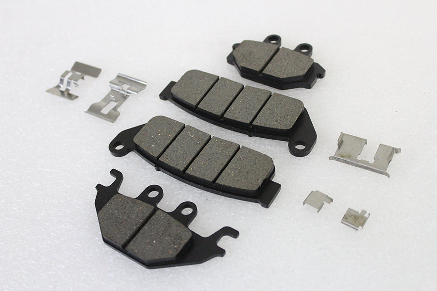 Semi-Metallic Front and Rear Brake Pad Set 2015 / 2016 Scout