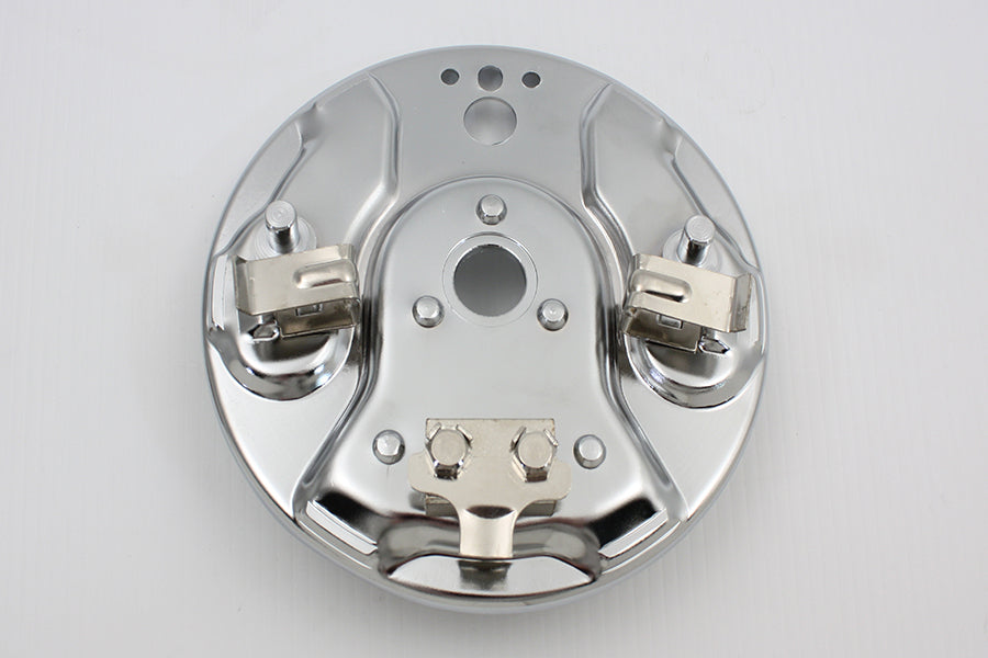 Rear Hydraulic Brake Backing Plate Chrome 1958 / 1962 FL
