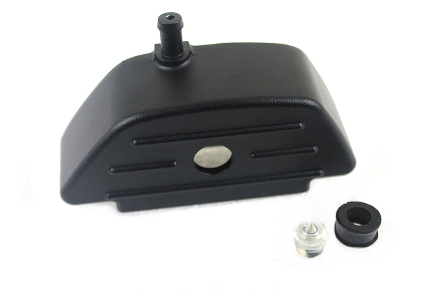 Rear Brake Master Cylinder Reservoir Black 1986 / 1994 FLT 1986 / 1994 FLHT 1986 / 1994 FLHR 1986 / 1999 FXST 1985 / 1994 FXR 1999 / 2000 FXR