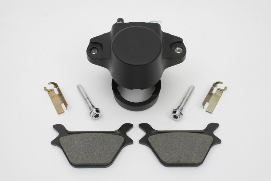 Black 1 Piston Rear Caliper 1987 / 1999 FXST 1991 / 1999 FXD 1987 / 1999 FLST 1987 / 1994 FXR Late 1987