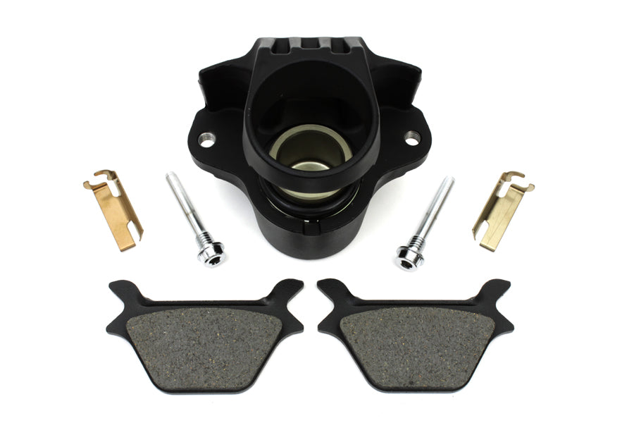 Black 1 Piston Rear Caliper 1987 / 1999 FXST 1991 / 1999 FXD 1987 / 1999 FLST 1987 / 1994 FXR Late 1987