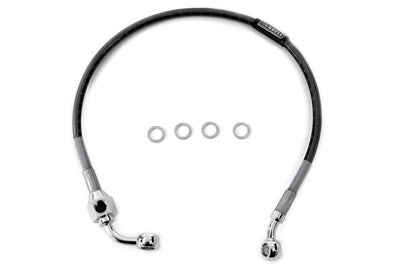 Stainless Steel Rear Brake Hose 21-1/2" 1989 / 1993 FXRS 1987 / 1993 FXRS 1987 / 1994 FXR 1988 / 1992 FXRT 1988 / 1994 FXR 1988 / 1994 FXRS 1988 / 1994 FXRC