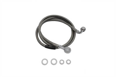 Stainless Steel Front Brake Hose 46-1/2" 1986 / 1997 FLST