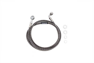 Stainless Steel Front Brake Hose 48-1/2" 1986 / 1997 FLST