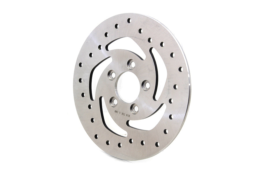 10-1/2" Drilled Rear Brake Disc 2008 / 2016 XL