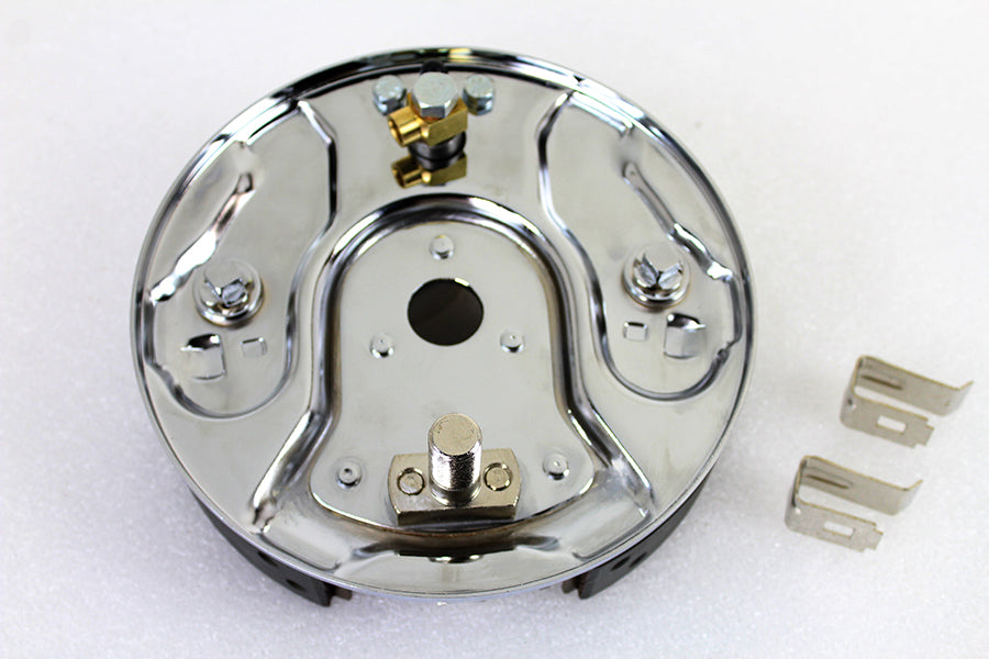 Rear Hydraulic Brake Backing Plate Kit Chrome 1958 / 1962 FL