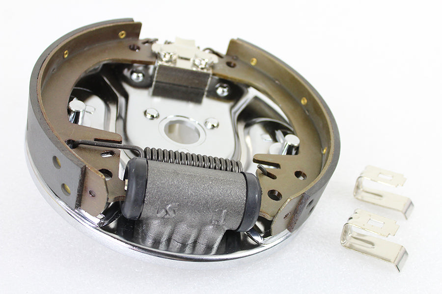 Rear Hydraulic Brake Backing Plate Kit Chrome 1958 / 1962 FL