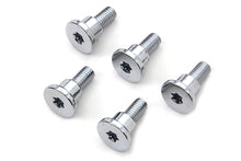 Load image into Gallery viewer, Chrome Front Brake Disc Bolt Set 2006 / 2017 FXD with spoke or wire cast wheel