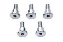 Load image into Gallery viewer, Chrome Front Brake Disc Bolt Set 2006 / 2017 FXD with spoke or wire cast wheel