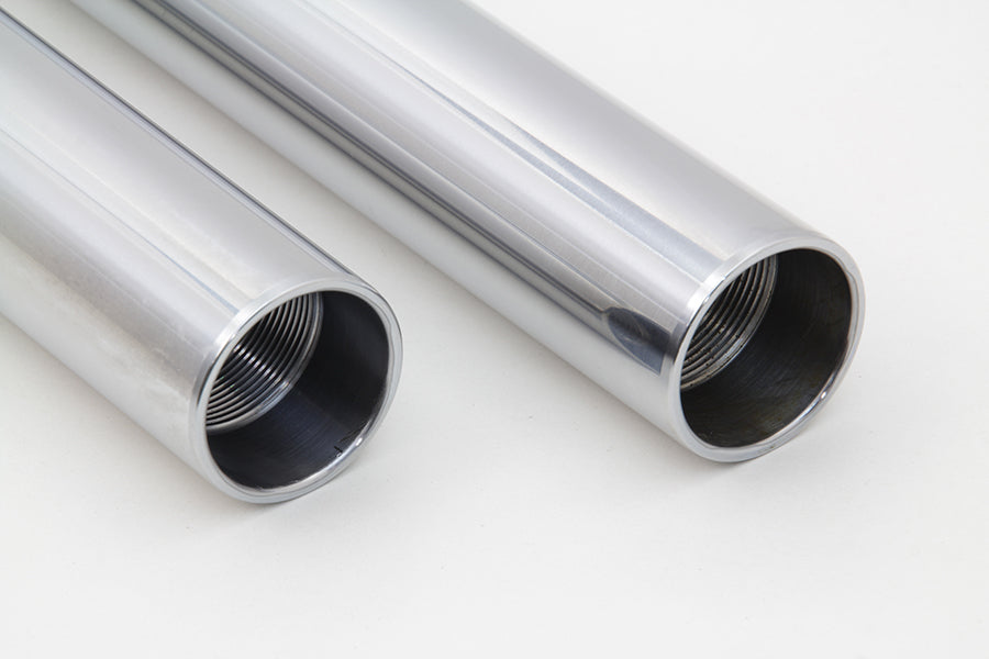 Hard Chrome Fork Tube Set Stock Length 1984 / 1999 FLT 1984 / 1999 FLHT 1984 / 1999 FXST 1984 / 1999 FXSTC 1986 / 1999 FLST 1986 / 1999 FLSTF 1986 / 1999 FLSTN 1993 / 1999 FXDWG 1985 / 1986 FXWG 41mm