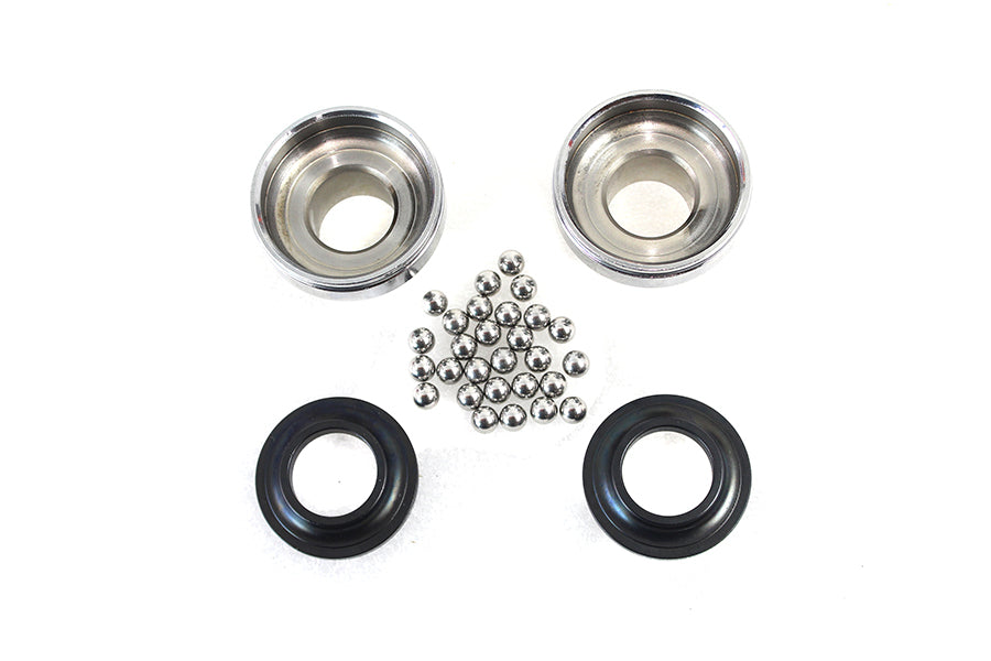 Chrome Complete Neck Cup Kit 1939 / 1952 WL 1939 / 1957 G