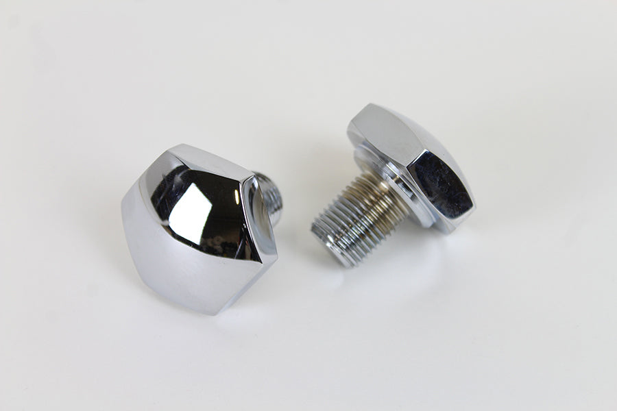 Chrome Fork Tube Cap Non-Vented 1977 / 1984 FL 1984 / UP FXST 1986 / UP FLST 1980 / 1986 FXWG 1979 / UP FLT 1979 / UP FLT