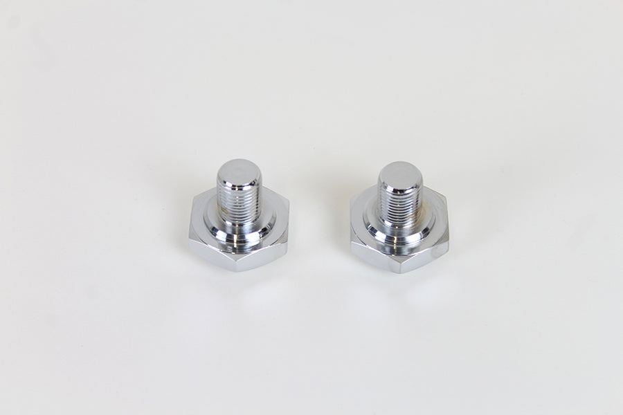 Chrome Fork Tube Cap Non-Vented 1977 / 1984 FL 1984 / UP FXST 1986 / UP FLST 1980 / 1986 FXWG 1979 / UP FLT 1979 / UP FLT
