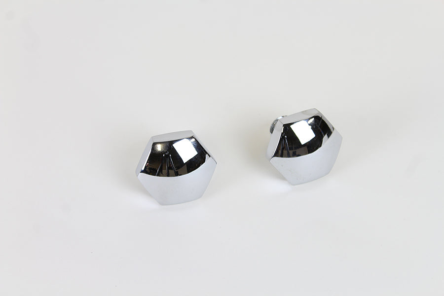 Chrome Fork Tube Cap Non-Vented 1977 / 1984 FL 1984 / UP FXST 1986 / UP FLST 1980 / 1986 FXWG 1979 / UP FLT 1979 / UP FLT