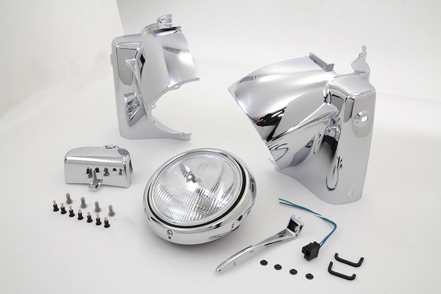 Headlamp Cowl Assembly Chrome 1986 / 2013 FLT