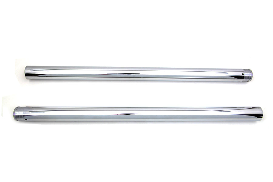 Chrome Fork Tube Set 4 Over Stock 1984 / 1996 FLT 1984 / 1996 FLHT 1984 / 1999 FXST 1984 / 1999 FXSTC 1986 / 1999 FLST 1986 / 1999 FLSTF 1986 / 1999 FLSTN 1993 / 1999 FXDWG 1985 / 1986 FXWG 41mm